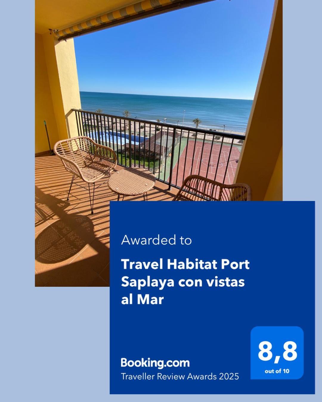 Travel Habitat Port Saplaya Con Vistas Al Mar Appartement Buitenkant foto